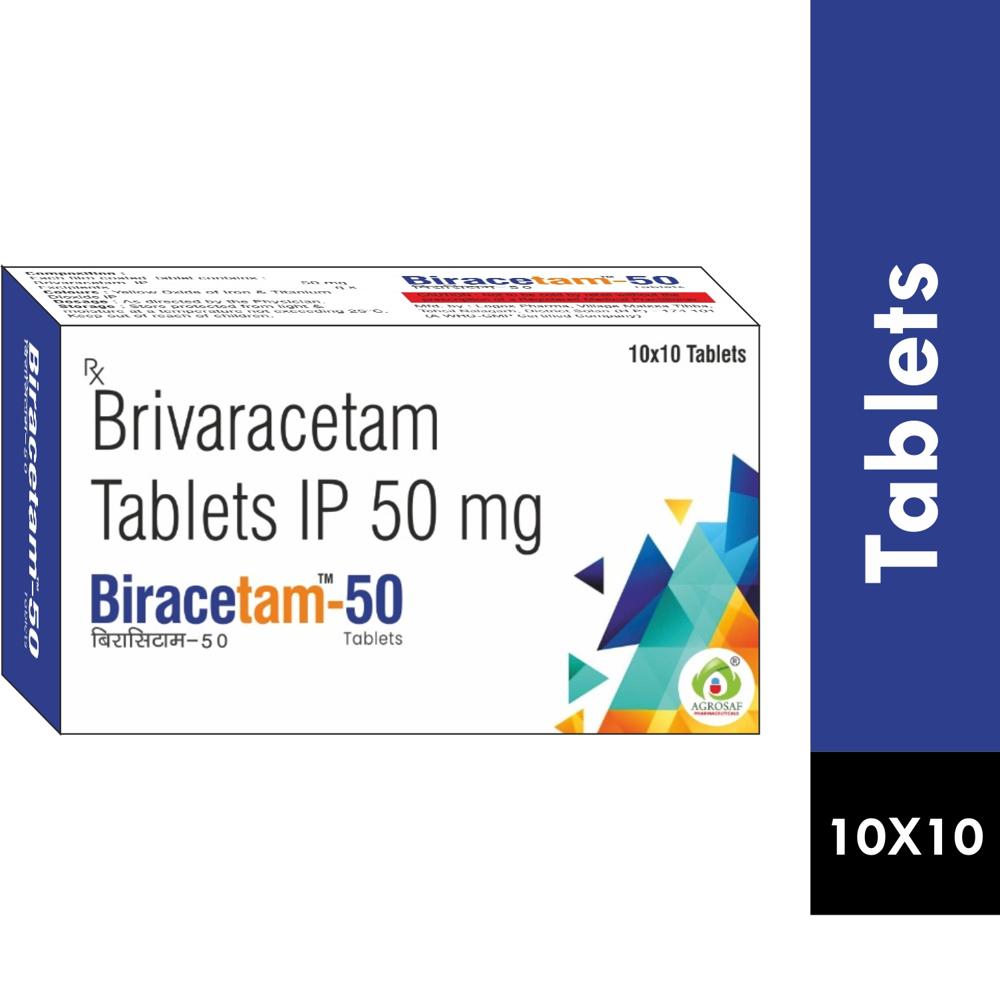 BIRACETAM 50 TABLET - BRIVARACETAM 50MG