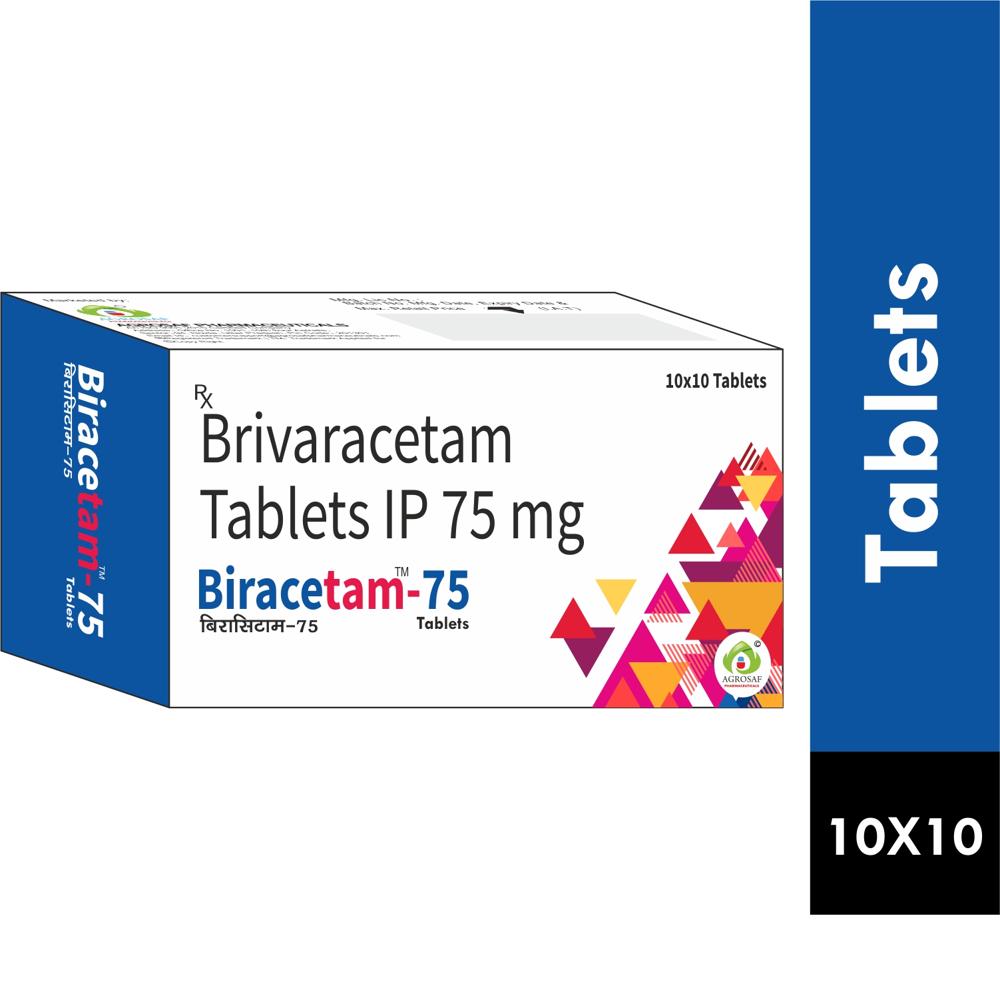 BIRACETAM 75 TABLET -EACH FILM COATED TABLET CONTAINS : BRIVARACETAM IP 75 MG , EXCIPIENTS Q.S