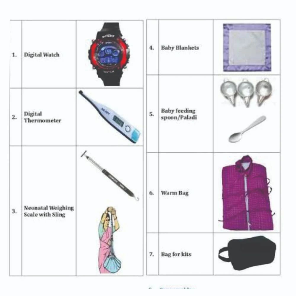 HBNC ASHA kit for Government Tender supply