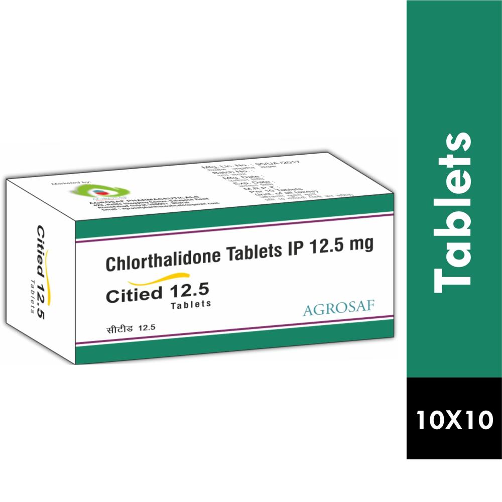 CITIED 12.50 TABLET -Chlorthalidone (12.5mg)