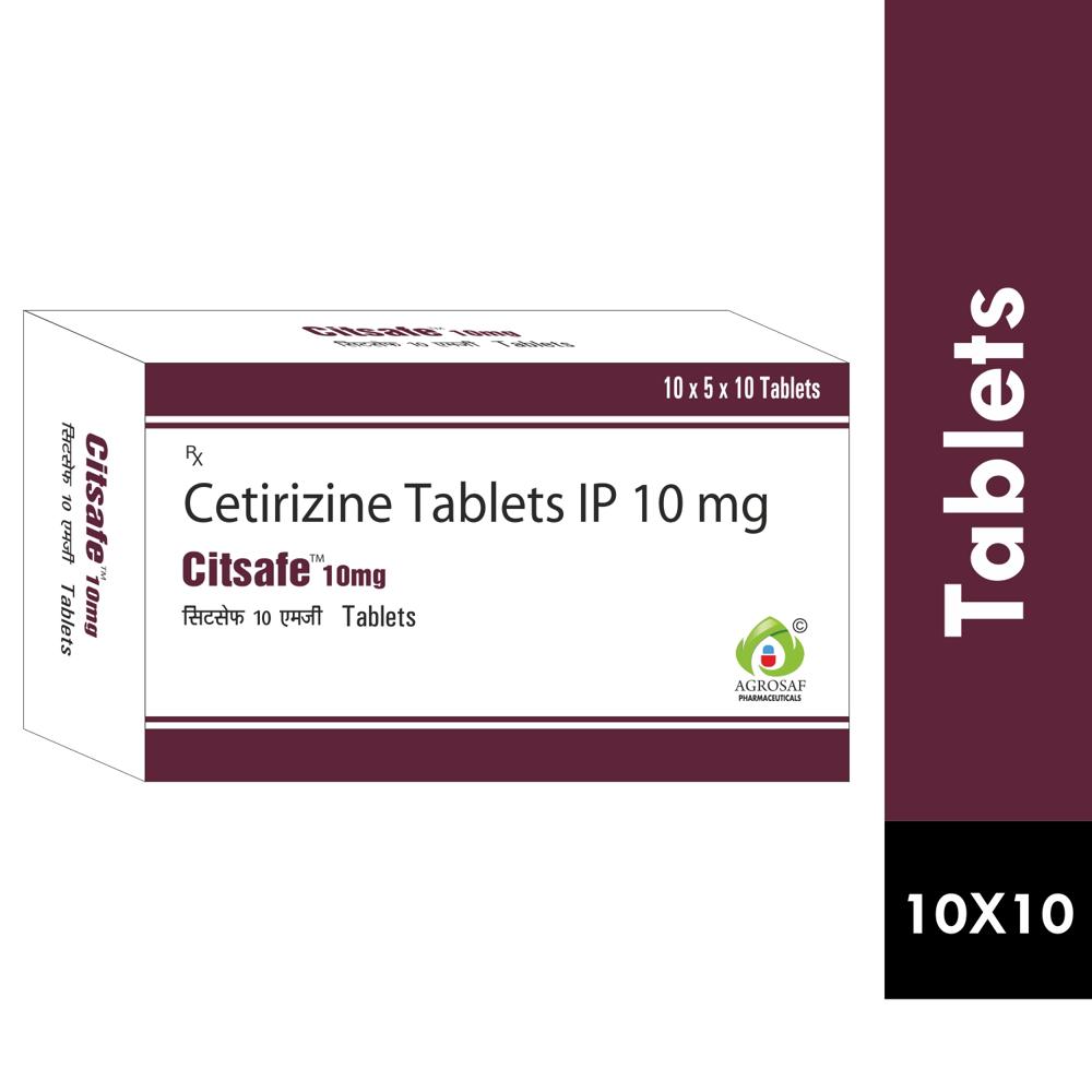 CITSAFE 10 TABLET - Cetirizine (10mg)