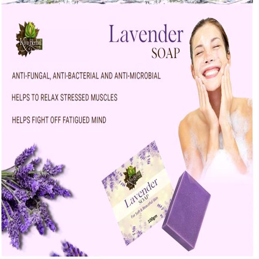 Bulk Lavender Glycerine Soap 75gm - Color: Purple
