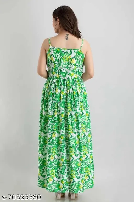 Floral Western dress