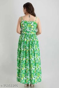 Floral Western dress