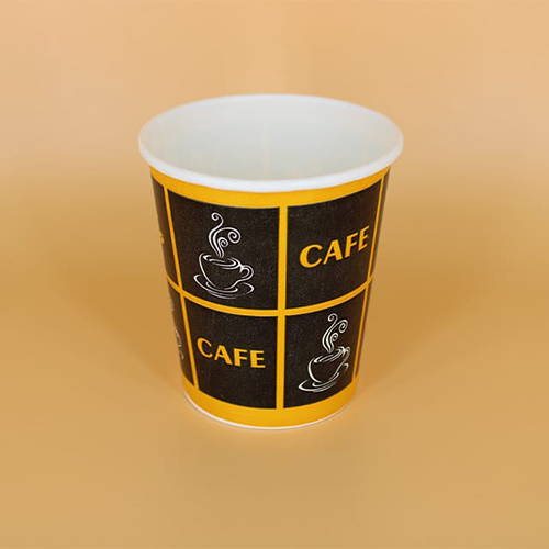 Printed Paper Tea Cup - Color: Different Available