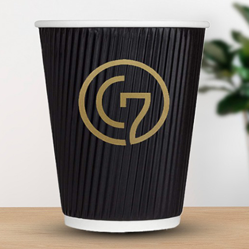 280Ml Paper Rimple Cup - Color: Different Available