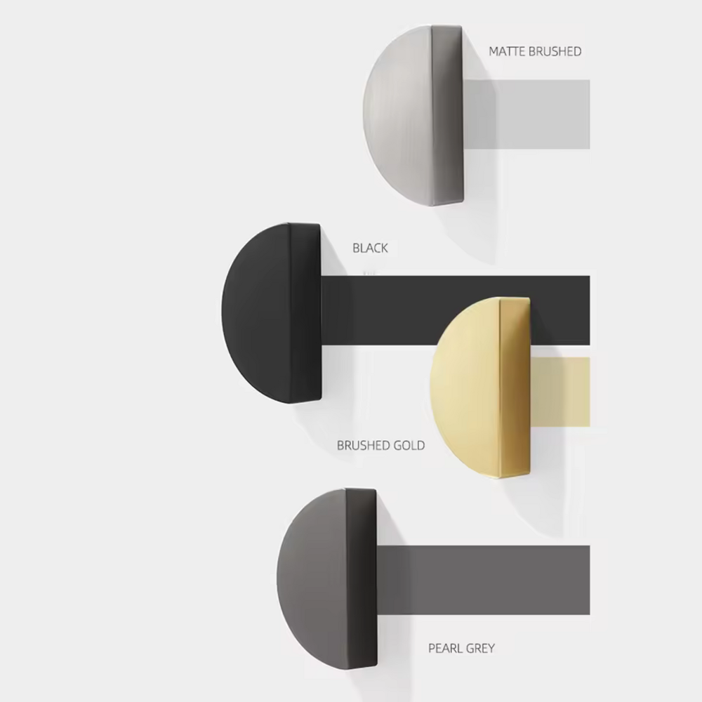 Monarch Cabinet Handle | Kitchen Cabinet Pull | Drawer Pull | Wardrobe Handle | Semi-Circle Shape Handle