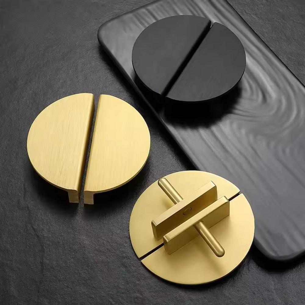 एलीज़ियन कैबिनेट हैंडल | किचन कैबिनेट पुल | ड्रॉवर पुल | अलमारी हैंडल | सेमी-सर्कल आकार का हैंडल | मून हैंडल | बेडरूम फर्नीचर पुल