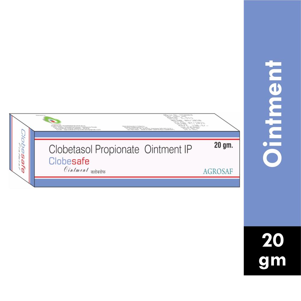 CLOBESAFE OINTMENT 20GM - Clobetasol (0.05% ww)