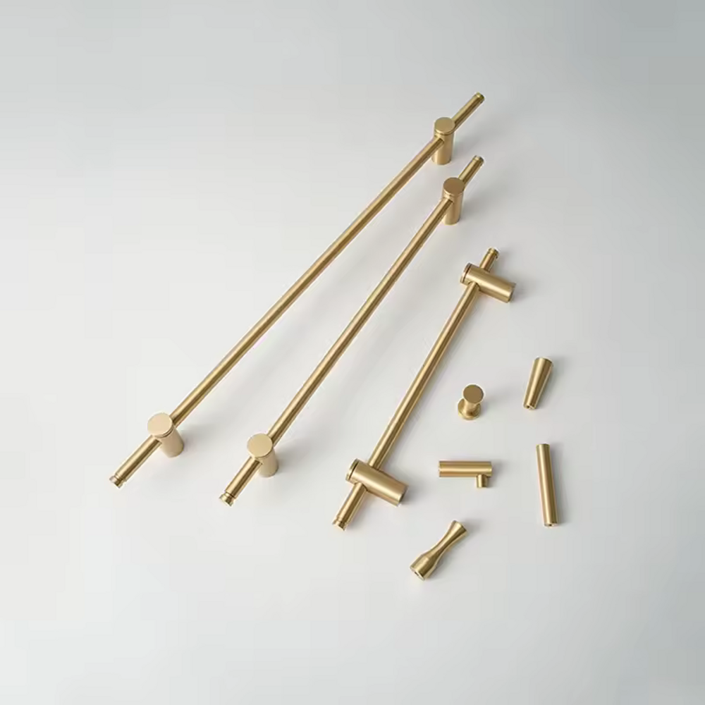 Cosmic Cabinet Handle | Kitchen Cabinet Handle | Drawer Pull | Wardrobe Handle | Cupboard Handle | Glass Door Handle | Luxurious Long Handle - Color: Matte Gold