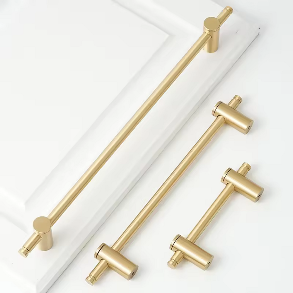 Cosmic Cabinet Handle | Kitchen Cabinet Handle | Drawer Pull | Wardrobe Handle | Cupboard Handle | Glass Door Handle | Luxurious Long Handle - Color: Matte Gold