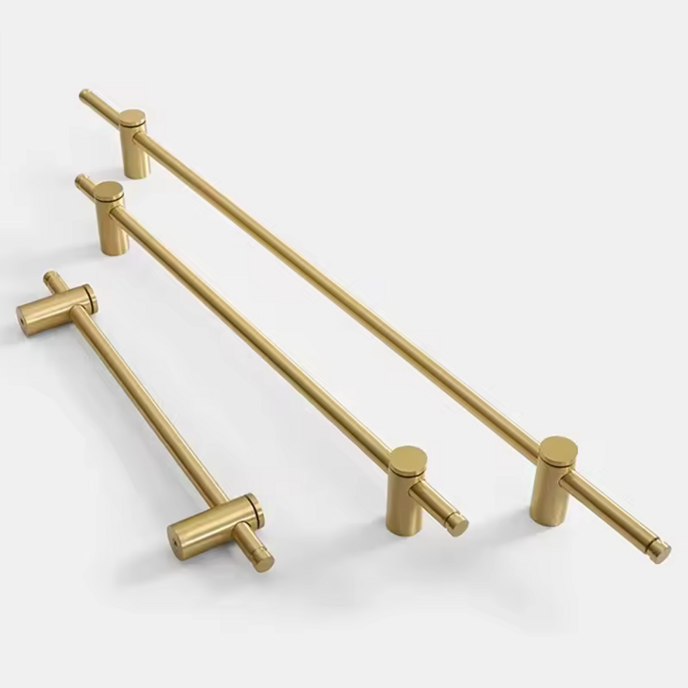 Cosmic Cabinet Handle | Kitchen Cabinet Handle | Drawer Pull | Wardrobe Handle | Cupboard Handle | Glass Door Handle | Luxurious Long Handle - Color: Matte Gold