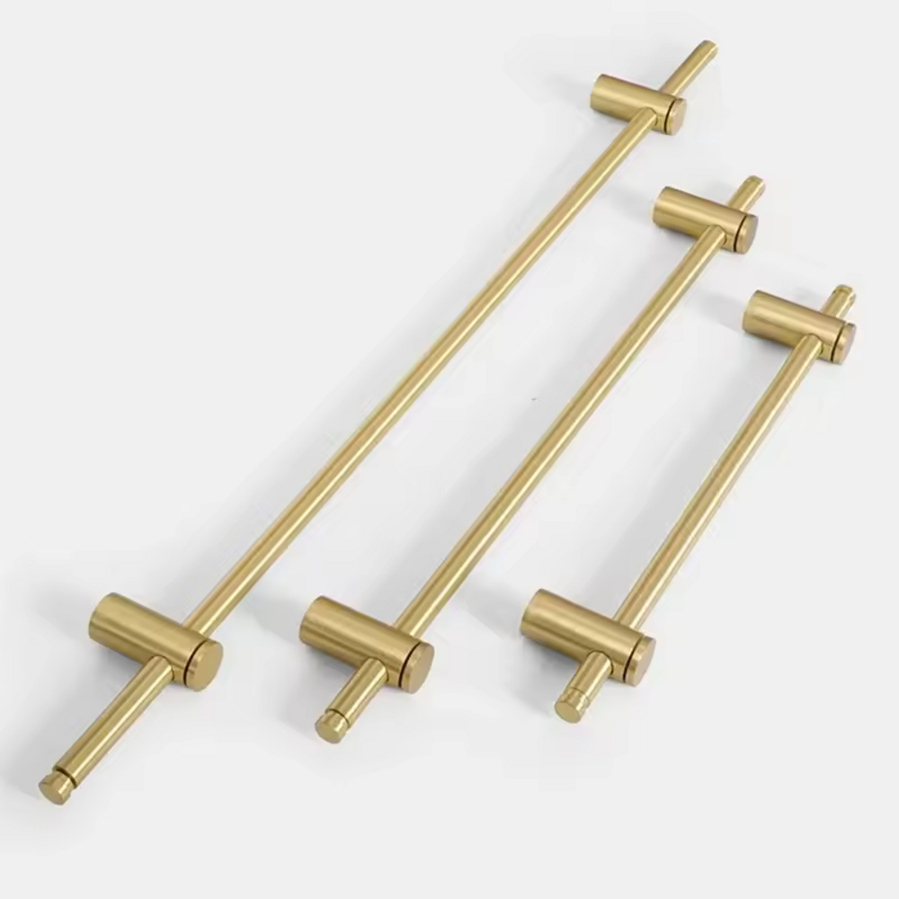 Cosmic Cabinet Handle | Kitchen Cabinet Handle | Drawer Pull | Wardrobe Handle | Cupboard Handle | Glass Door Handle | Luxurious Long Handle - Color: Matte Gold