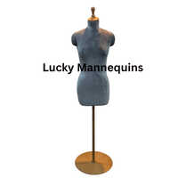 Female Half Dummy With Round Stand