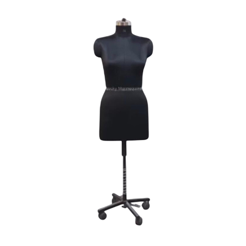 Female Half Dummy With Wooden Stand