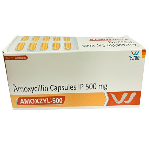 500 MG Amoxycillin Capsules IP