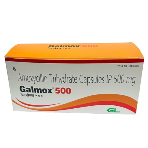500 MG Amoxycillin Trihydrate Capsules IP