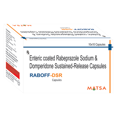 Entric Coated Rabeprazole Sodium And Domperidone Sustained-Release Capsules