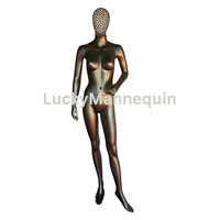 Female Standing Mannequin With Diamond Face - Color: Different Available