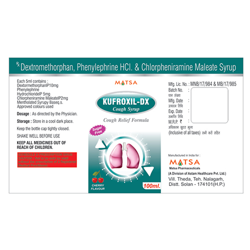 100 ML Cough Syrup