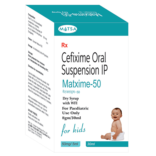 Cefixime Oral Suspension IP