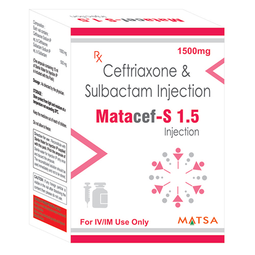Ceftriaxone And Sulbactam Injection
