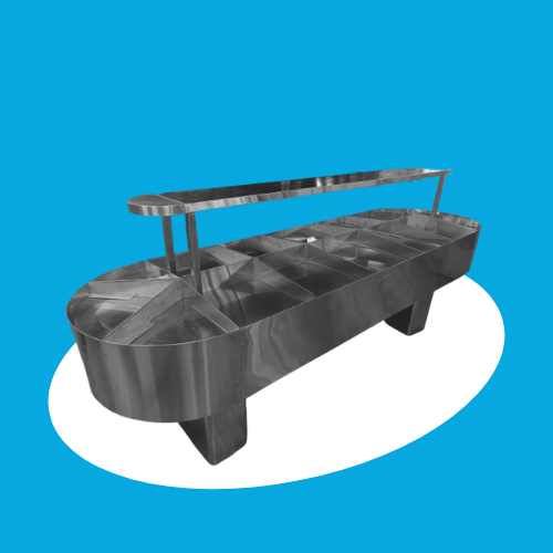Round Vegetable Rack - Capacity: 100 Kg