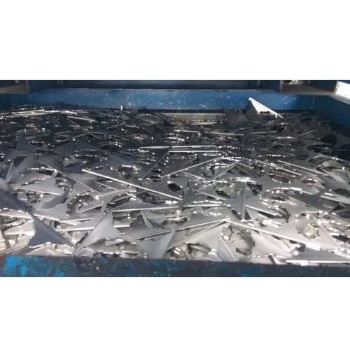 316L Plate Cuting Scrap - Color: Silver