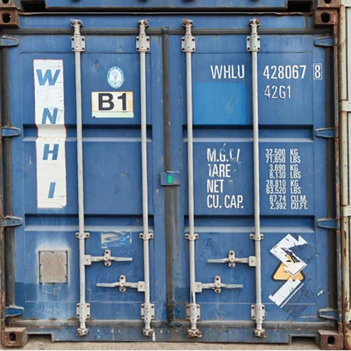 Used Cargo Containers - Capacity: 40 Ton