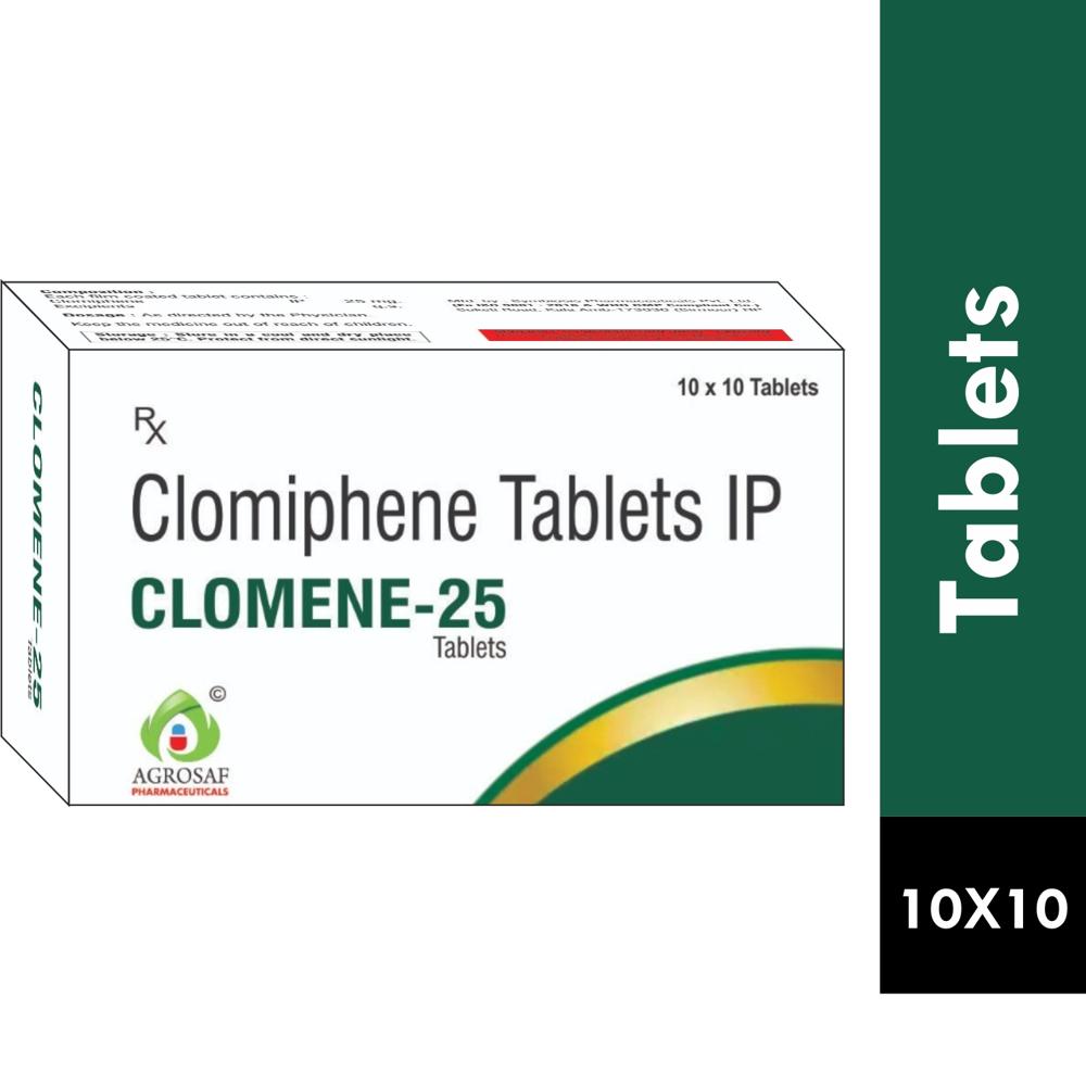 CLOMENE 25 TABLET -Each Uncoated Tablet Contains : Clomifene Citrate Ip 25 Mg , Excipients Q.s.