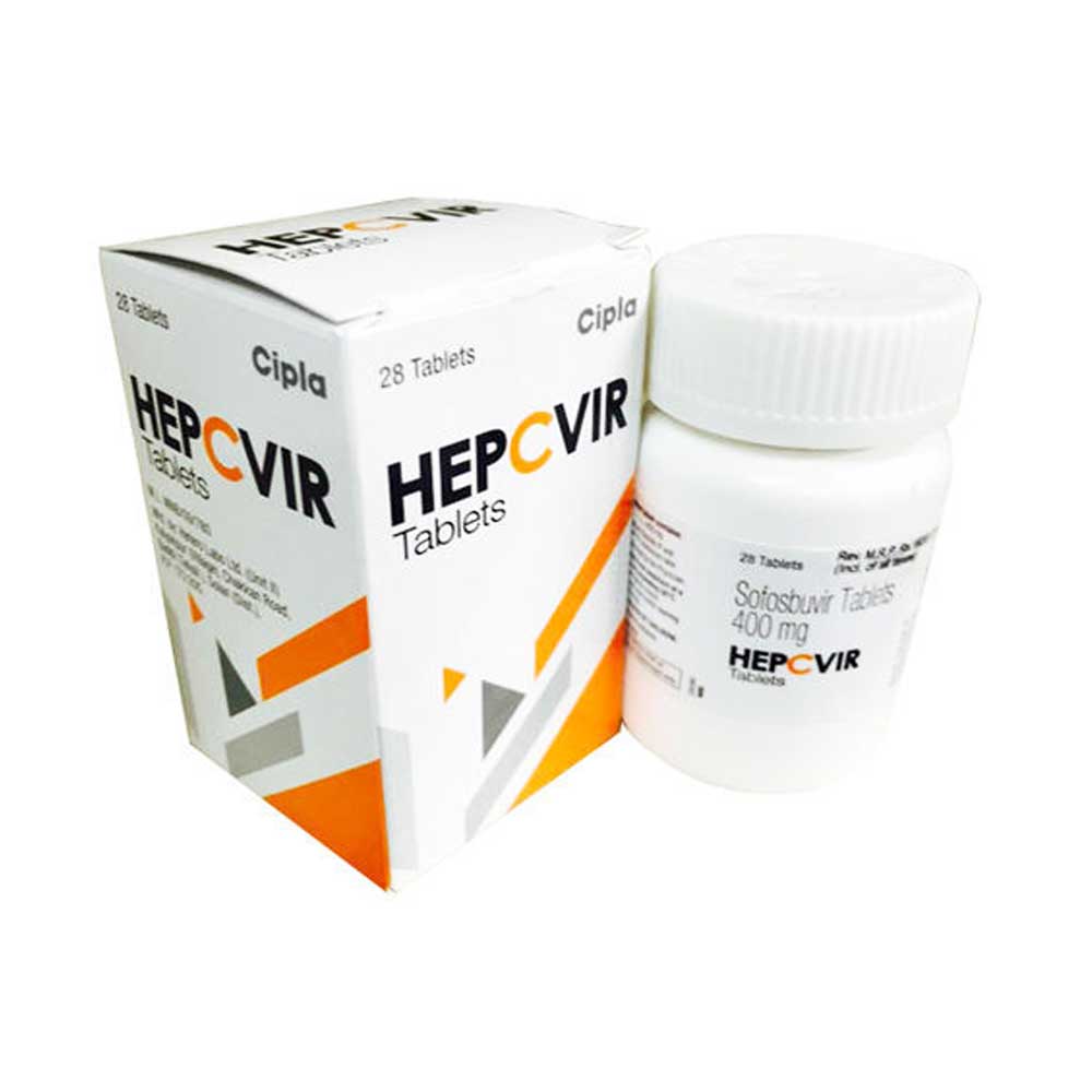 Hepcvir Sofosbuvir Tablet 400 mg