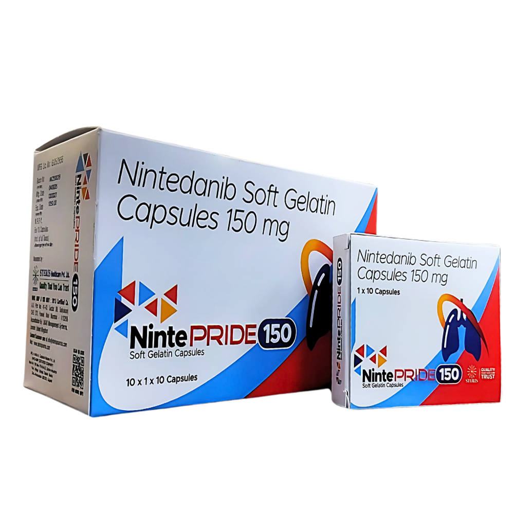 Nintedanib Soft Gelatin capsules 150 mg