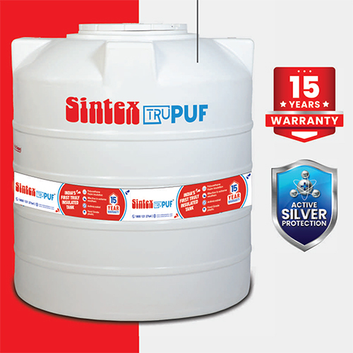 1000 Ltr Sintex Trupuf Water Tank - Application: Industrial