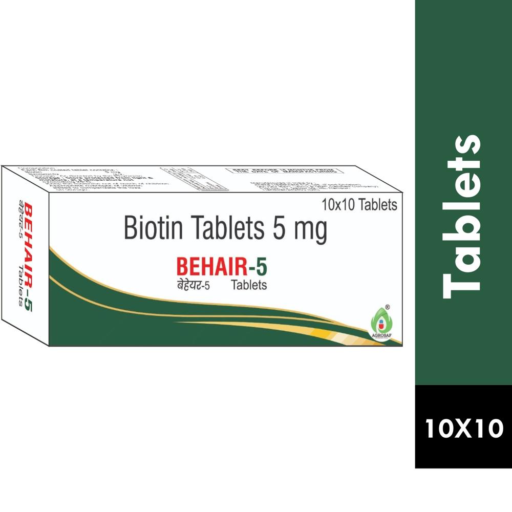 BEHAIR 5 TABLET - BIOTIN 5MG TABLET
