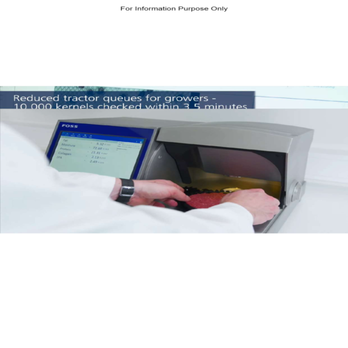 Foss Analytics FoodScan Lab meat analyser