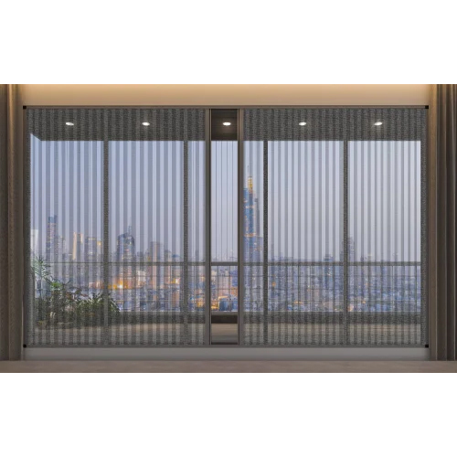 Magnet Pleated Mosquito Net Insect Guard - Base Material: Polyester