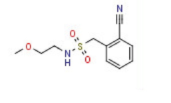 1-(2-Cyanophenyl)-N-(2-methoxyethyl) methanesulfonamide