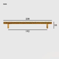 Ether Knurled Cabinet Handle | Kitchen Cabinet Handle | Drawer Handle | Wardrobe Handle