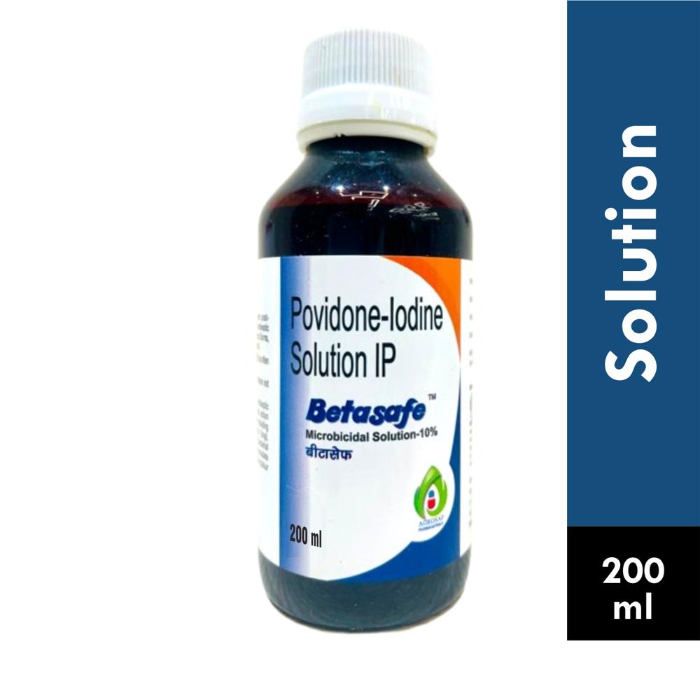 Betasafe 10% Solution 200ml - Physical Form: Liquid