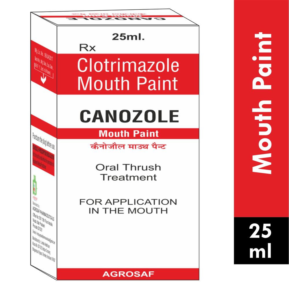 CANOZOLE MOUTH PAINT -Clotrimazole (1% w/w)