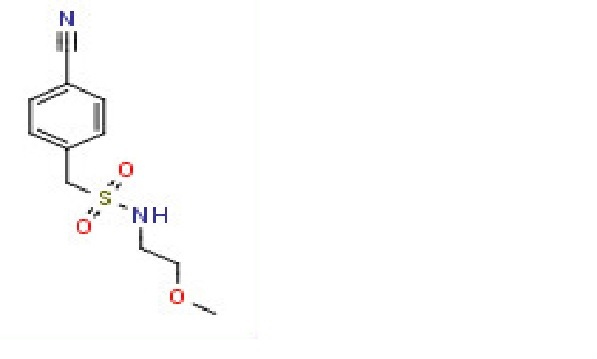 1-(4-Cyanophenyl)-N-(2-methoxyethyl) methanesulfonamide