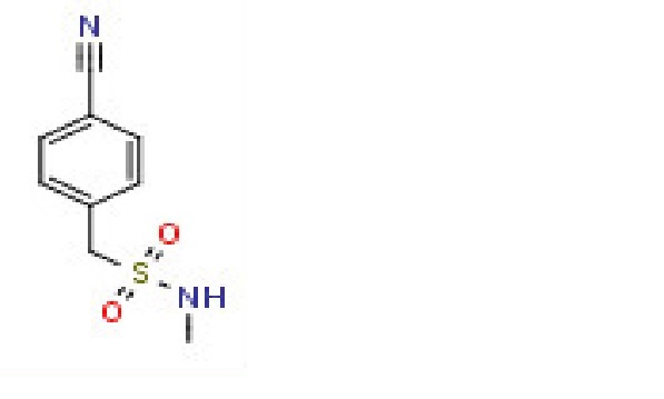 1-(4-Cyanophenyl)-n- methylmethanesulfonamide