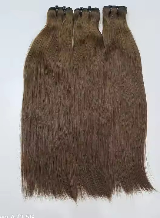 Remy Double Drawn  Wavy Hair Extension ( 24 INCH )