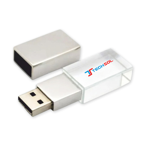 LED Crystal Pen Drive