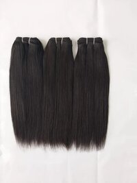 Raw Remy Hair Virgin Silky Straight Human Hair Extensions, Length: Available 8-34 inches