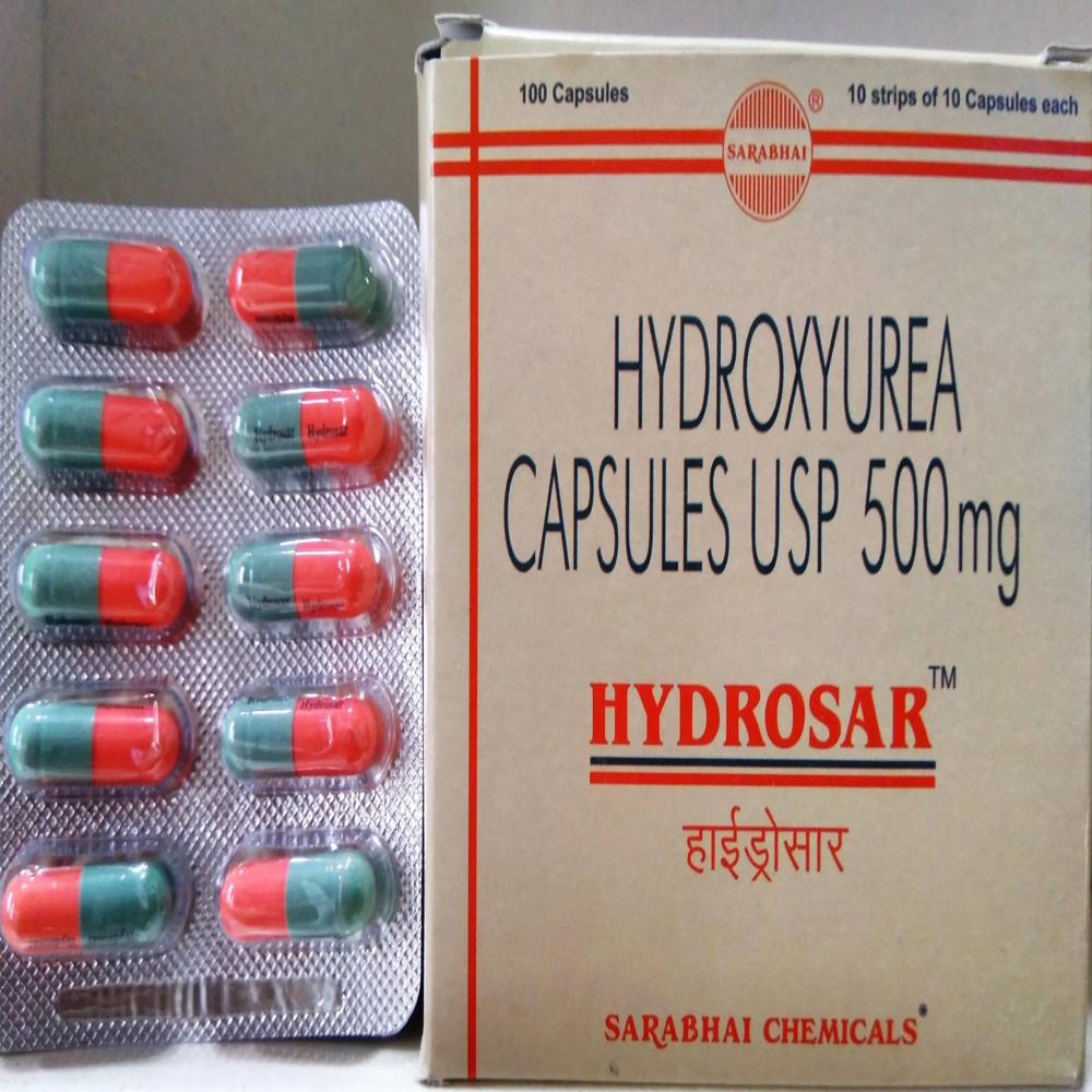 Hydrosar Hydroxyurea Capsule 500 mg 