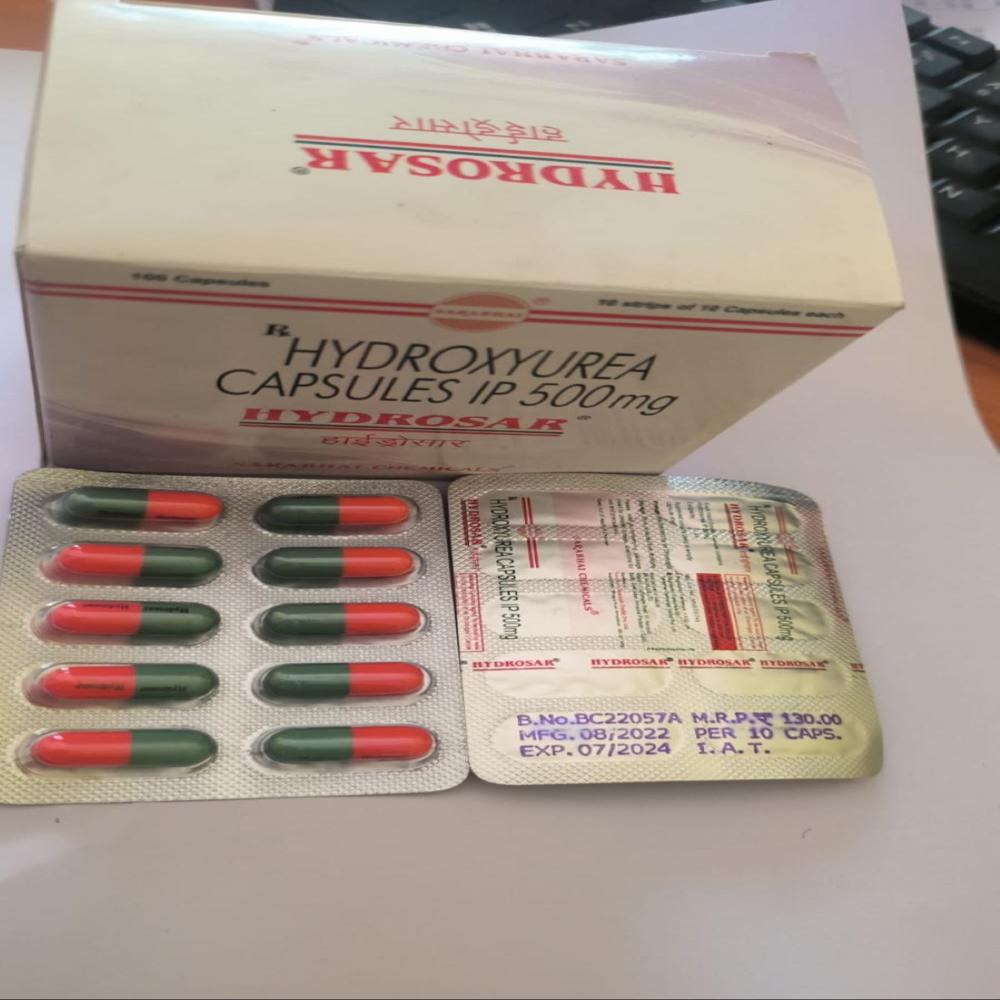 Hydrosar Hydroxyurea Capsule 500 mg 