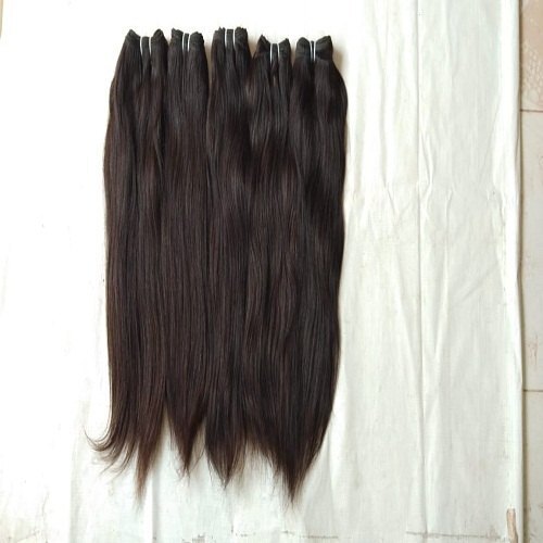 Raw Virgin 100% Natural Straight Human Hair, Best Quality Hair, For manufacturer, Packaging Size: Available 8-40 Inch