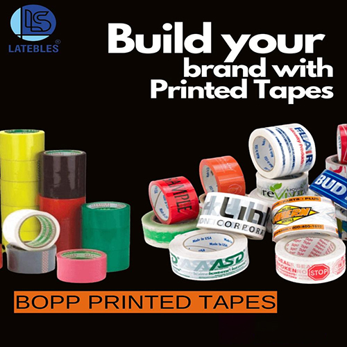 Bopp Printed Tape - Coating Type: Shinny