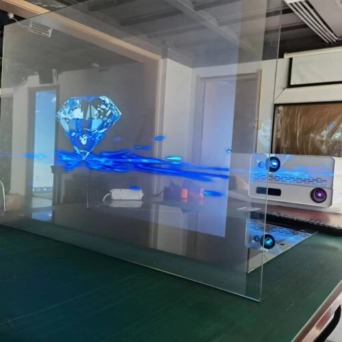 Rear Projection Holographic Film